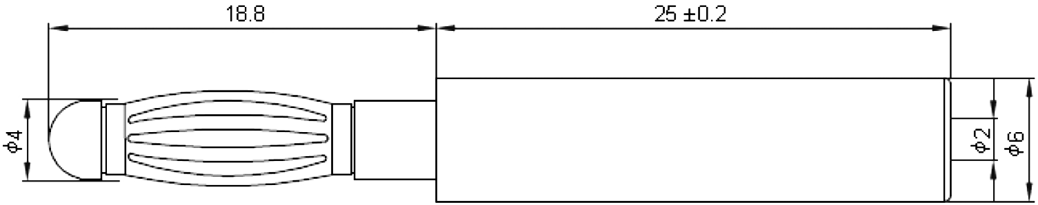 מחבר מתאם קונקטור בננה 2MM 4MM MULTICOMP